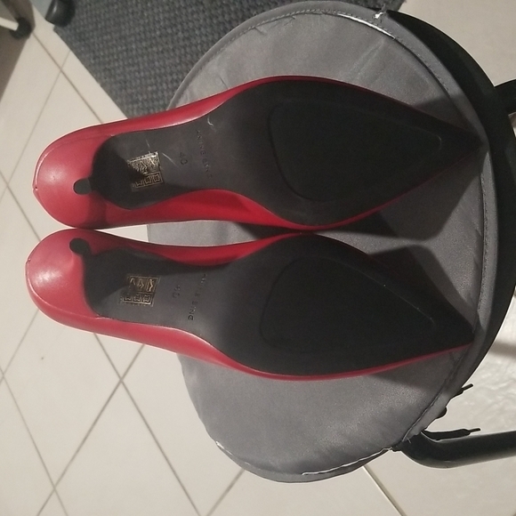 💕ANINE BING💕 Annabelle Boots 100% Leather Pointed Toe Ankle Booties Red 40 - Picture 16 of 17